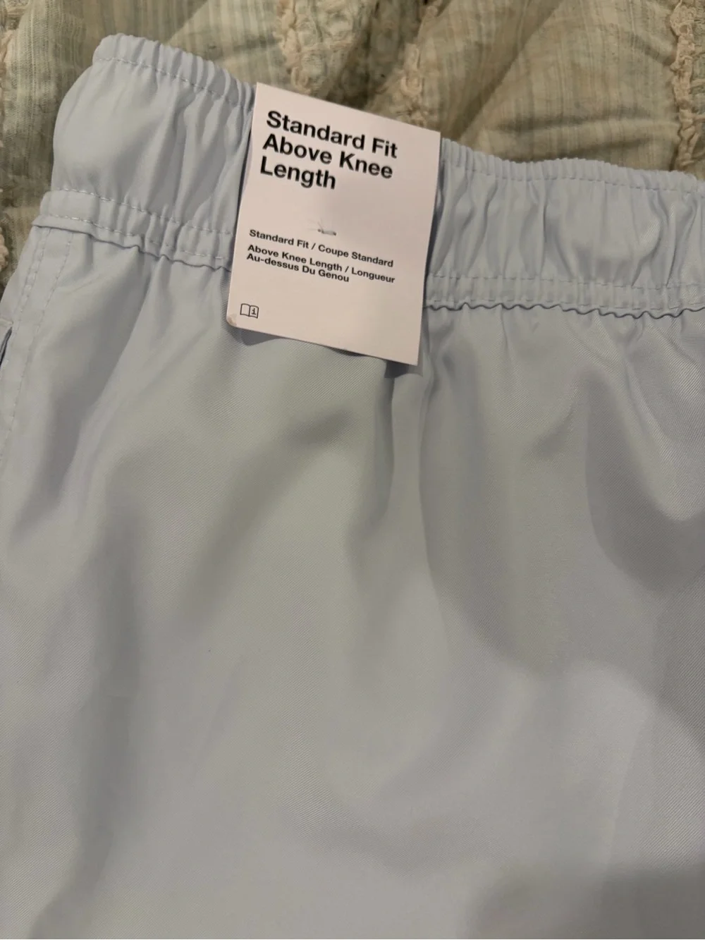 Nike Sportswear Woven Flow Swim Shorts Men XXL Light Gray NWT - Picture 7 of 7